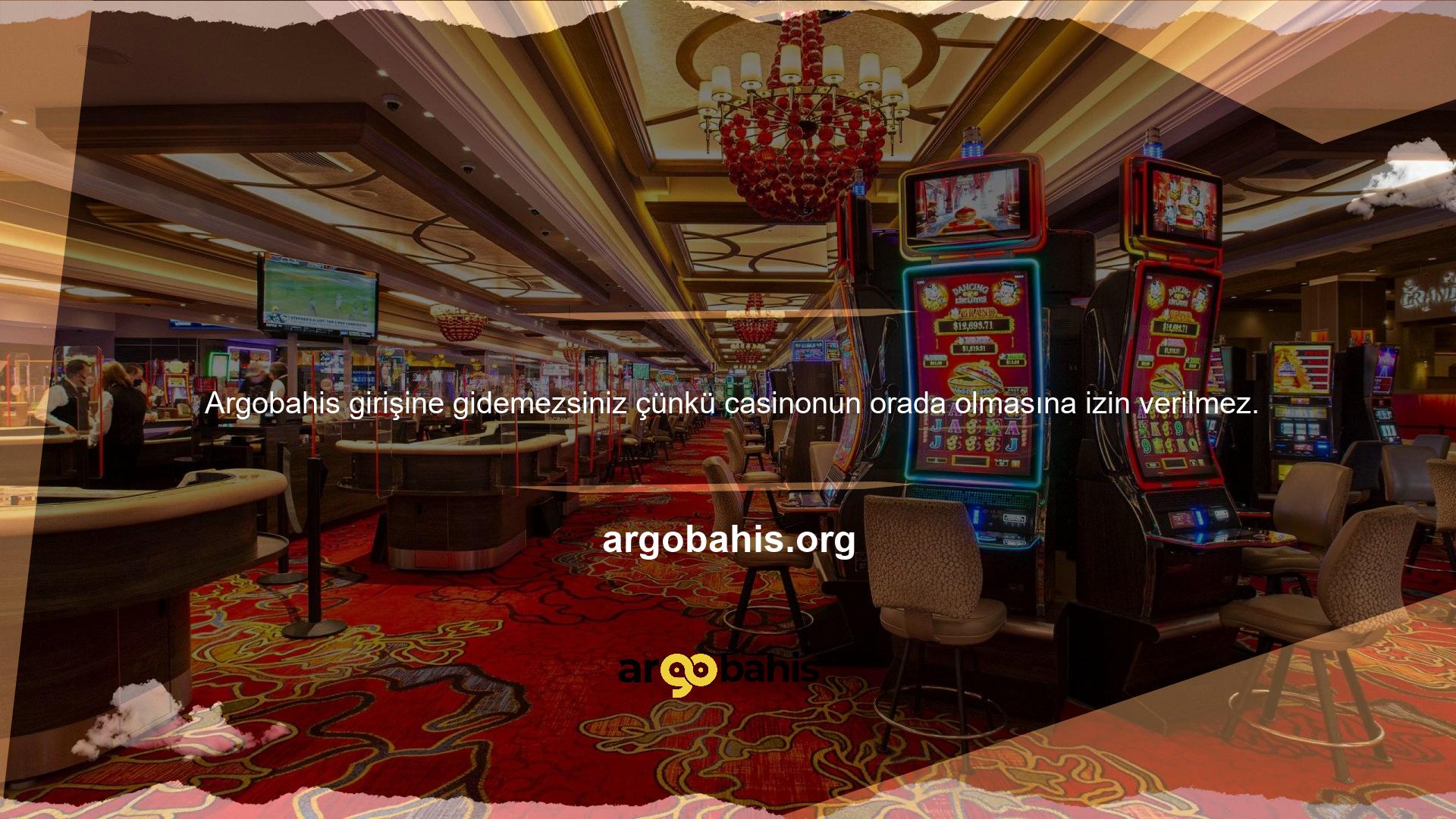 Argobahis Casino Bu yüzden site yasadışı